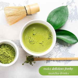 Juego de Matcha OEM Hecho a Mano con Batidor de Bambú Chasen, Tazón Japonés, Cuchara y Soporte para Batidor, Personalizado para Ceremonia - Product Image 2