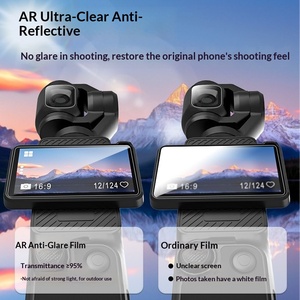 Film de protection d'écran en verre trempé anti-rayures 9H anti-empreintes digitales AR+AF facile à installer et sans poussière pour DJI Pocket 3 4 - Product Image 2