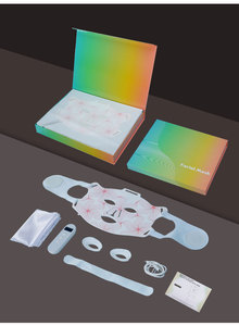 Oem ODM <span class=keywords><strong>LED</strong></span> Facial Mask ánh sáng màu đỏ mặt nạ tùy chỉnh Silicone mặt dẫn ánh sáng màu đỏ mặt nạ - Product Image 6