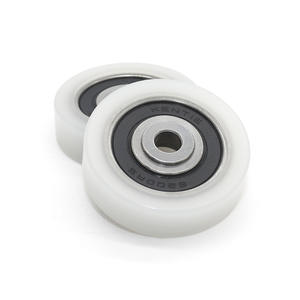 Rodillos Planos de Plástico PVDF Recubiertos con Rodamientos, No Estándar, 6*37.8*11mm, Directo de Fábrica - Product Image 1