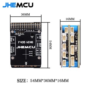 Controlador de Vuelo JHEMCU F405 Wing INAV con Barómetro, Giroscopio, OSD, Blackbox y BEC - Product Image 2