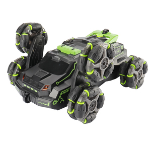 Nouvelle Voiture RC 2.4G à 6 Roues avec <span class=keywords><strong>Bras</strong></span> Oscillant - Pulvérisation, Drift, Acrobaties Double Face, Transformation Tout-Terrain, Jouet pour Enfants, Chargeur Lithium - Product Image 1