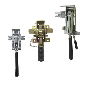 Poignée droite pour rideau latéral de remorque de camion, avec sangle à cliquet - Product Image 4