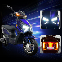Motocicleta Eléctrica de Alta Calidad de 1200W para Adultos, Scooter Eléctrico de Alta Potencia para Desplazamientos Diarios, 2026