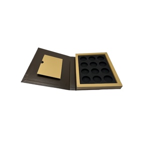 Nova cảm giác tùy chỉnh sang trọng da huy chương hộp hiển thị, cuốn sách phong cách, 2 mét giấy, UV dập nổi, lý tưởng quà tặng bao bì - Product Image 1