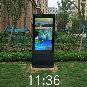 Outdoor 55 Inch LCD Screen Advertising Display Kiosk IP65 Rated Digital Media Kiosk Touchscreen 4mm Tempered Glass AG SDK Led - Product Image 3