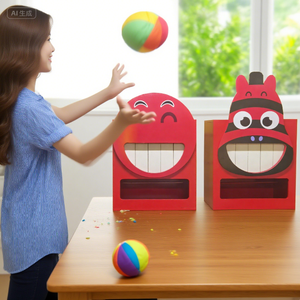 Carnival trò chơi tối đa Arcade máy trẻ em thể thao giải trí bóng rổ điện tử boxing Trò chơi gỗ nhập khẩu cho công viên giải trí - Product Image 3