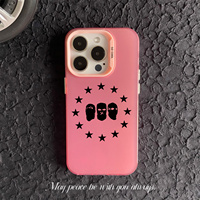 Coque de Téléphone Élégante de Designer pour iPhone Xs Xr 7 8 11 12 13 Mini 14 15 Plus 16 Pro Max Coque Omerta