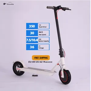 2023 Europe UK DE IT Warehouse New Arrivals Drop Shipping 350W Motor 10.4Ah 35KM Range Waterproof Scooter E scooter