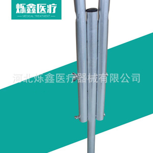 Béquilles sous-bras en alliage d'aluminium Jinhui, réglables multi-positions, rétractables, doubles, pour le soutien de la mobilité - Product Image 4