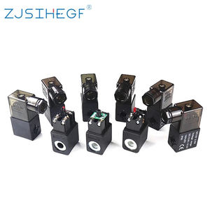 1 Stuks Pneumatische Lucht Airtac Magneetventiel Spoel Spoel Zwart Dc 12V Dc 24V Ac 110V Ac 220V Voor 4v210-08 2v025 - Product Image 5