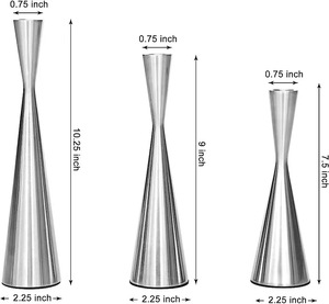 Bougeoir 2Cm Latón Candelabro Messing Kerzenhalter Klein Velas Vacio <span class=keywords><strong>Laton</strong></span> <span class=keywords><strong>De</strong></span> Metal Martillado Valorado Metal Candelabros - Product Image 2