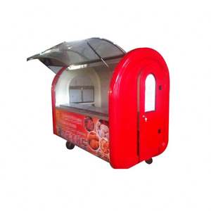 Camión de remolque de comida inoxidable eléctrico Camión de comida de cocina móvil - Product Image 4