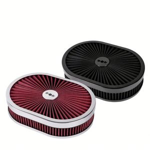 YW934 para filtro de aire ovalado transfronterizo de 12"x2, purificador de flujo de aire con interfaz de 5-1/8" - Product Image 2