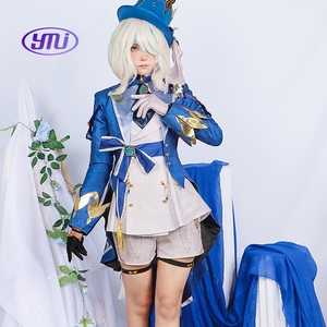ชุดคอสเพลย์ Focalors จากอนิเมะเกม <span class=keywords><strong>Genshin</strong></span> <span class=keywords><strong>Impact</strong></span> ชุดเต็มสำหรับงานปาร์ตี้ - Product Image 3