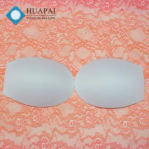 Special design moulded bandeau bikini bra cups anti yellow beachwear removable bra pad wholesale