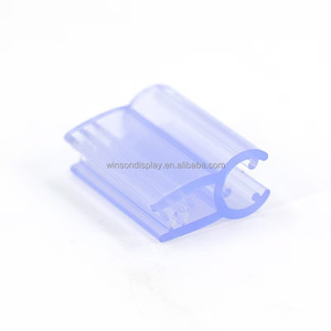 Commercio all'ingrosso di alta qualità campione gratuito di plastica del supermercato cartellino del prezzo di marca mensola porta - Product Image 4