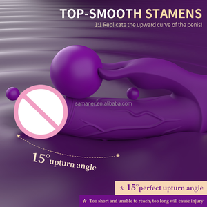 Doppio Silicone ricaricabile coniglio vibratore bacchetta per le donne G-Spot clitoride massaggio vaginale vibratore - Product Image 5