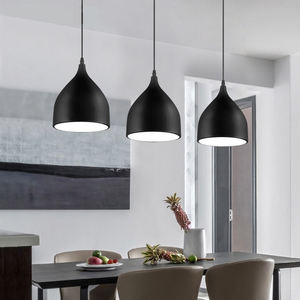 Luminaire suspendu moderne en fer, anneau doré pour cuisine, salle à manger, lampe de chevet, luminaire suspendu - Product Image 1