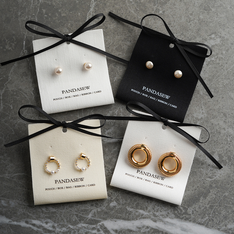 PandaSew Custom Logo Cotton Jewelry Package