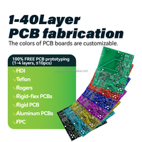 Fabricante de PCBA, Ensamblaje de PCB Integral para la Industria Automotriz, Pruebas AOI, Acabado de Superficie ENIG/HASL