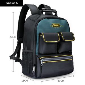 Wholesale Victory Electrician Shoulder Tool Backpack Large Capacity Multifunctional Maintenance Zipper Special Purpose <b>Bag</b> Case - Product Image 6