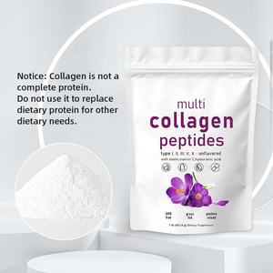 Poudre de peptides multi-collagène hydrolysé avec acide hyaluronique Meilleure poudre rougeoyante blanchissante de <span class=keywords><strong>phyto</strong></span> collagène halal - Product Image 3