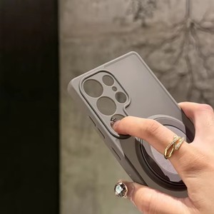 Custodia <span class=keywords><strong>per</strong></span> telefono magnetica opaca <span class=keywords><strong>per</strong></span> <span class=keywords><strong>Samsung</strong></span> <span class=keywords><strong>Galaxy</strong></span> S25 Ultra Edge S23 S24 Ultra FE Plus A55 56 <span class=keywords><strong>cover</strong></span> antiurto con supporto nascosto - Product Image 5