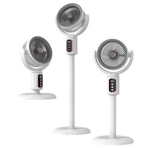 YS Air Circulation <b>Fan</b> Floor Household Oscillating Rechargeable Timing Brushless Motor <b>Remote</b> <b>Control</b> 8-hour Adjustable Height P - Product Image 1