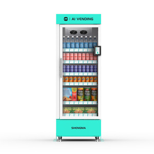 Distributeur automatique intelligent 24/7 de nourriture fraîche, capacité 520L, boissons fraîches, snacks, surveillance à distance 4G LTE, marché américain - Product Image 3