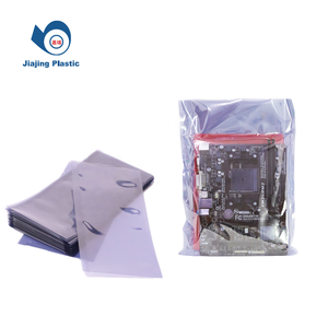fully transparent esd bag high quality anti-static pe bag frosted plastic esd lockable shielded faraday bag