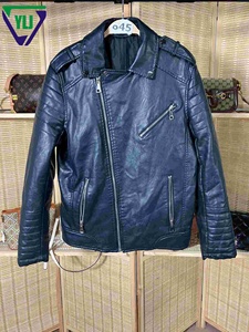 Jaket Kulit Tebal Bekas Grosir Musim Dingin Hangat Modis Kasual Trendi Jaket Pendek Tebal Pakaian Bekas Bal - Product Image 6