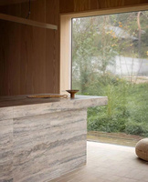 Pierre flexible artificielle décorative extérieure en polyuréthane 3d de Faux Rock 3d de panneau de mur en pierre molle légère de placage