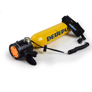 Depepu Diving Air Tank 6061 Aluminum High Pressure Yellow Compressed Air Cylinder For Scuba Diving And Rescue - Product Image 2