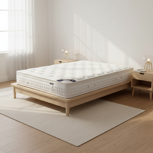 Colchón de Muelles Ensacados Tamaño Queen al Mejor <span class=keywords><strong>Precio</strong></span> - Capa de Espuma Viscoelástica y Cachemira, Soporte para el Dolor de Espalda, para Hoteles y Uso Comercial - Product Image 1