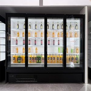 Vitrine réfrigérée verticale à 3 portes, à température unique, pour boissons, produits laitiers et aliments frais - Product Image 2