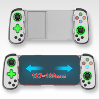 Contrôleur de jeu extensible sans fil D7 pour Android IOS Switch Hall Joystick Six axes Gyro Turbo Fonction Stretch Gaming Control