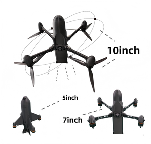 Drone FPV Fpvload ultra-rapide de type fusée, 350 km/h, 5, 7, 10 pouces, avec radiocommande et GPS pour une utilisation par des experts - Product Image 2