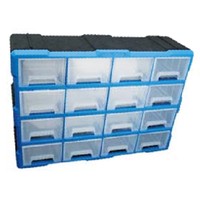 Boîte à outils matérielle monobloc en plastique Transparent GDT PP pièces de tiroir Lego blocs de construction mallette de rangement personnalisable ODM pris en charge