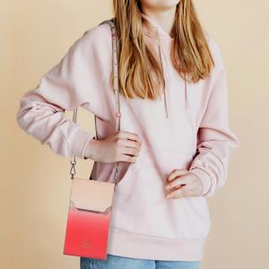 Trong Kho Phổ Crossbody Điện Thoại Di Động Ví Đa Năng Mềm PU Da Ví Điện Thoại Di Động Pouch Vai Túi Mang Trường Hợp - Product Image 6