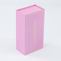 Boîte cadeau en papier recyclable de luxe WALKIN de couleur rose avec fermeture magnétique rigide personnalisée pour l'emballage de parfum individuel avec insert en EVA