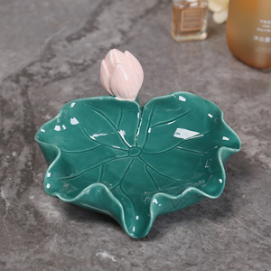 <strong>Ceramic</strong> Minimalist Design Entrance Door Key Storage Plate Ornaments <strong>Jewelry</strong> Tray Storage <strong>Box</strong> Desktop Decorations Dinnerware Sets - Product Image 1