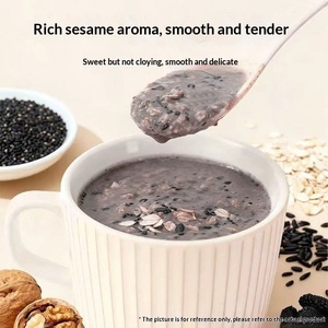 Poudre <span class=keywords><strong>de</strong></span> soupe d'avoine, <span class=keywords><strong>de</strong></span> noix et <span class=keywords><strong>de</strong></span> sésame noir OEM/ODM 500g – <span class=keywords><strong>Substitut</strong></span> <span class=keywords><strong>de</strong></span> repas nutritif et complet pour <span class=keywords><strong>petit</strong></span>-<span class=keywords><strong>déjeuner</strong></span> - Product Image 4