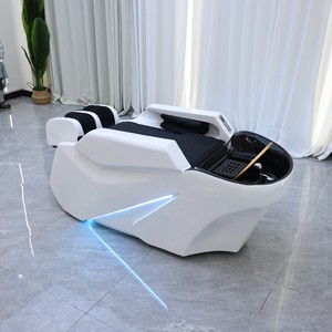 Lettino per Massaggio alla Testa con Design Ergonomico Curvo e Funzione Elettrica - Product Image 3