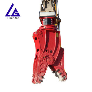Polverizzatore idraulico per escavatore ZX210 con pale di taglio per armatura - Product Image 1