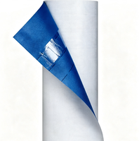 Membrane d'isolation pour maison en PE écologique moderne avec logo imprimé, 80~220 g/m², pour mur