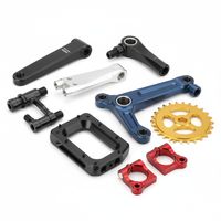 Accessoires de vélo électrique en aluminium usinés avec précision par CNC pour vélos électriques adultes, composants personnalisés haute performance