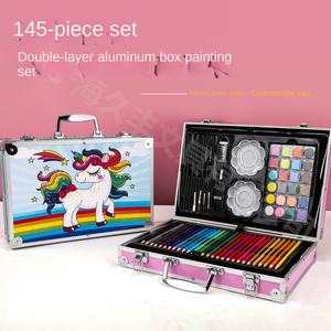 Best Sell Learning <span class=keywords><strong>hobby</strong></span> Drawing Toys Homeschool Kit matite colorate Unisex da 5 a 7 anni - Product Image 3