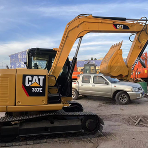 Excavatrice sur chenilles Caterpillar 307e2 d'occasion certifiée CE, 7 tonnes, avec moteur, boîte de vitesses, pompe, roulement et PLC - Product Image 4
