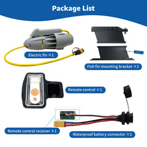 Motor Subacuático para Kayak de Pesca y <span class=keywords><strong>Bote</strong></span> Inflable, Propulsor de Alta Velocidad para Tubo Flotante Inflable - Product Image 6
